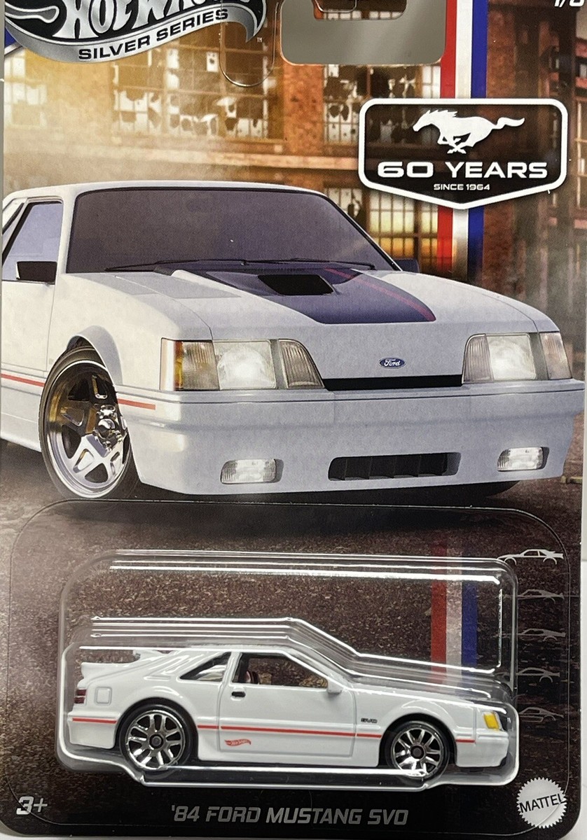 Hot Wheels Silver Series 60 Years Since1964 '84 FORD MUSTANG