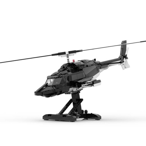 Armed Helicopter Model MOC-149250 Building Blocks Bricks Toy Set 1040pcs - Picture 10 of 11