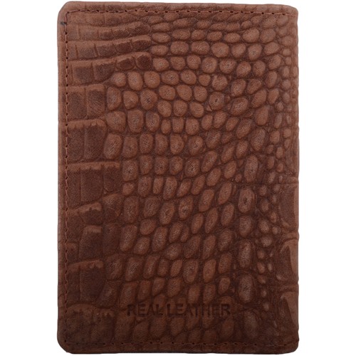 Ladies / Womens Genuine Leather RFID Protected Slim Credit Card / Travel Card - Picture 11 of 25