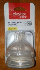 Playtex Baby Naturalatch Comfort Easy Latch 2 Pack Slow OM