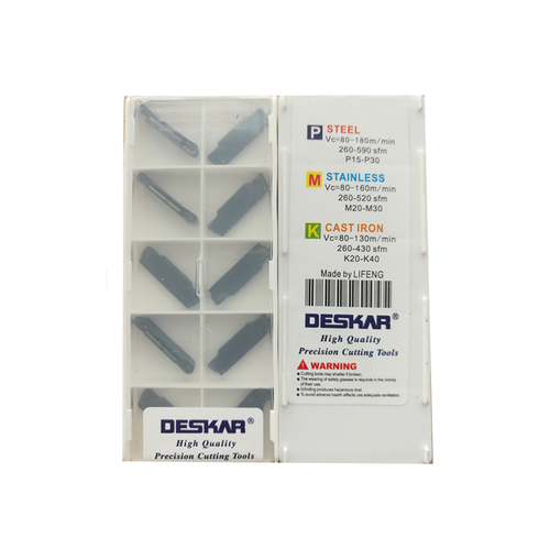 10 pezzi MRMN300-M LDA R1,5 mm testa circolare scanalatura lama inserti in carburo MRMN300 - Foto 4 di 5