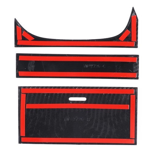 6pcs ABS Carbon Fiber Interior Dash Trim Cover Set Fits Jaguar F-type 2013-2024 - Picture 13 of 13