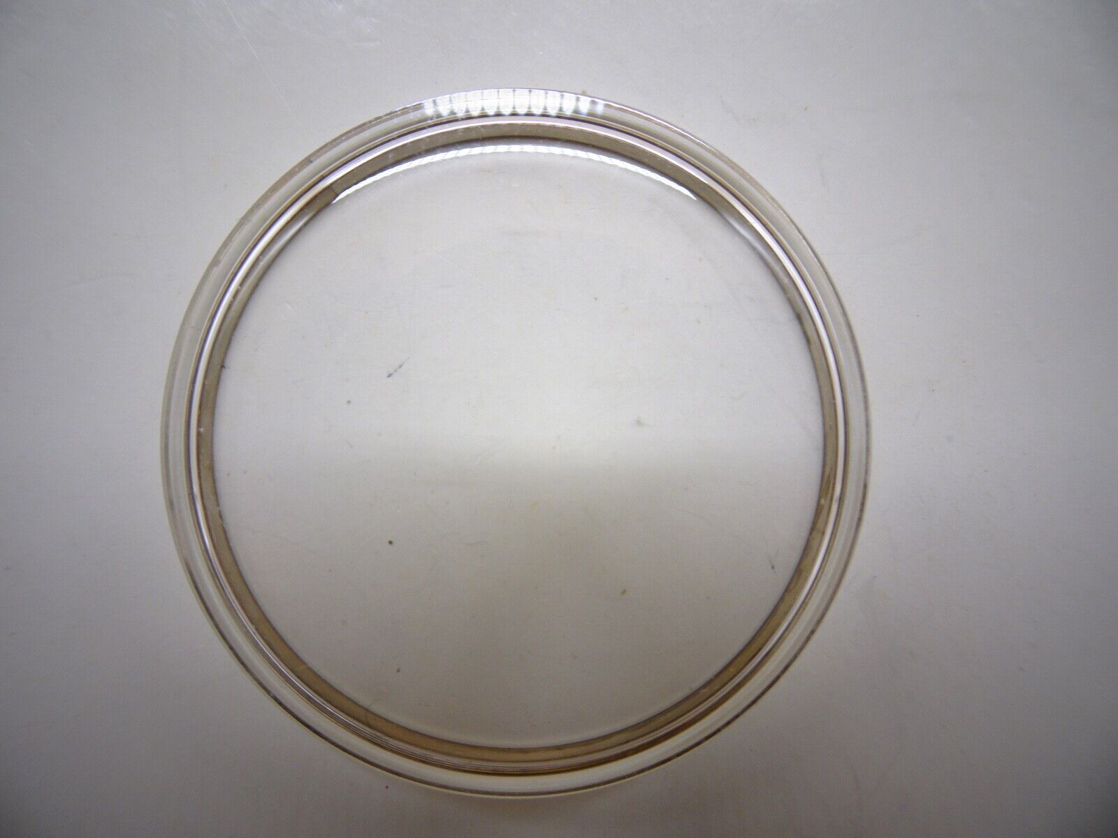 omega glass px5249 31,13mm Original with omega logo Vintage SEAMASTER (G6)
