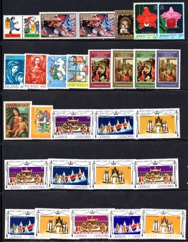 WORLDWIDE 1960-2000 COLLECTION OF 250+ TOPICAL RELIGIOUS STAMPS - Picture 9 of 10