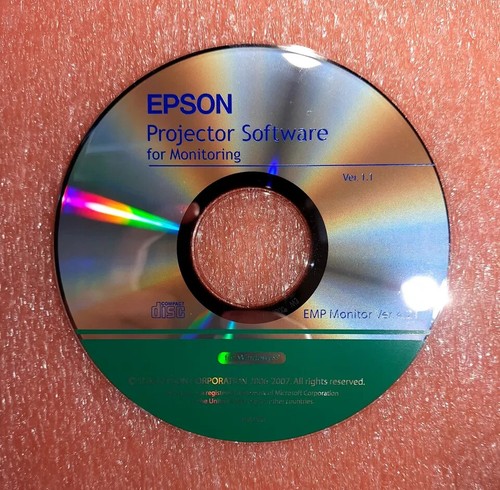 EPSON PROJECTOR SOFTWARE FOR MONITORING 1.1 EMP MONITOR VER. 4.21 CD - Bild 2 von 4