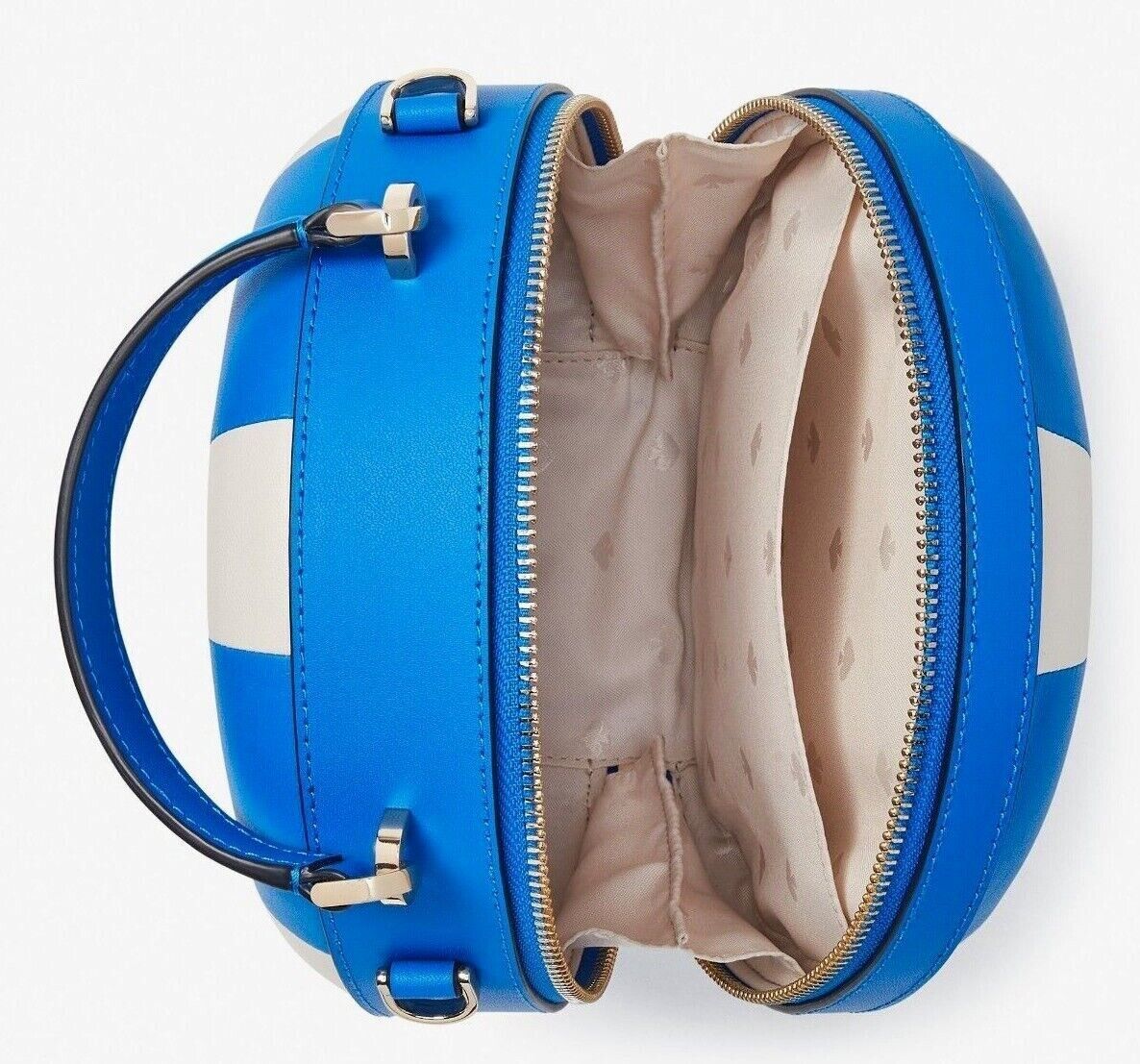 Kate Spade Splash Pool Float Crossbody Blue White Multi Novelty