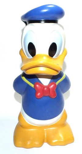 Vintage Disney Water Bottle Donald Duck 1990's Souvenir Sipper Mickey Friend Cup - Picture 15 of 20