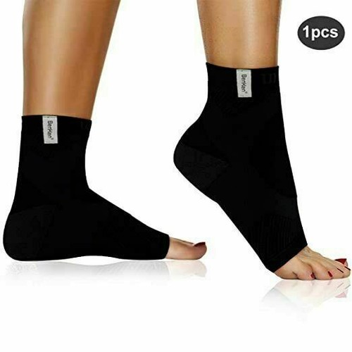 BenKen Ankle Support Wrap Plantar Fasciitis Lace Up Sprain Arthritis Pain Relief - Picture 3 of 12