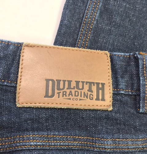 Duluth Trading Company Herren Größe 32 x 32 Flex Ball Room Jeans dunkle Waschung - Bild 5 von 10