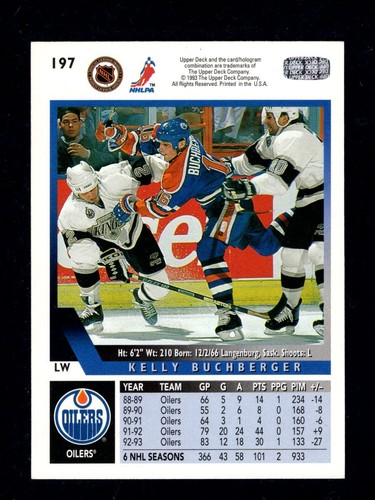 1993-94 Upper Deck Base Hockey Cards 1-329 Including Rookies You Pick Only $1 EA - Picture 491 of 866
