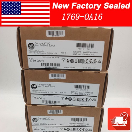 NEW Allen-Bradley 1769-OA16 Compact I/O 16 Pt 120/240VAC Output Module 1769OA16 - Picture 1 of 8