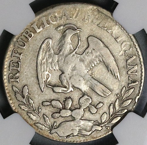 1842-Ga NGC VF 25 Mexico 2 Reales Guadalajara Mint Coin POP 1/2 (24070802C) - Picture 4 of 6