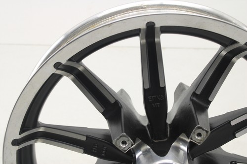 2014-2023 Harley Davidson Touring Electra Glide Front ABS Wheel 10 Spoke 17x3 - Picture 2 of 13