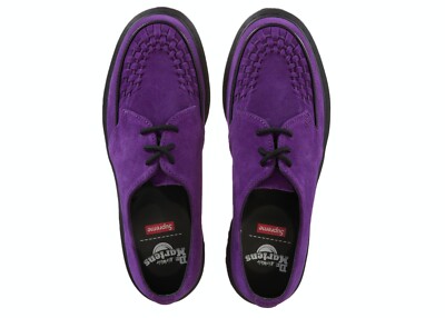 Supreme × Dr.Martens Ramsey Creeper 3colors FW23 Black Silver