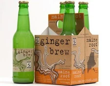 Maine Root - Ginger Brew, handcrafted soda. 4 bottles x 12 oz (Pack of 2) by ...