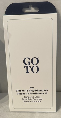 GOTO iPhone 14 Pro/14, iPhone 13 Pro/13 Tempered Glass Screen Protector Reg: $40 - Picture 1 of 8