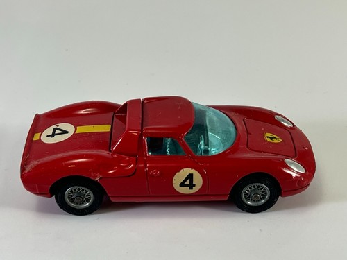 Corgi Toys 314 FERRARI Berlinetta 250 Le Mans Scatola Originale no mebetoys 1965 - Foto 9 di 11