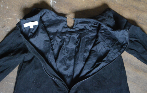 CHLOE Fabulous Classic Girls Black A Line Designer Dress Wool Silk Viscose Age 5 - Picture 12 of 15