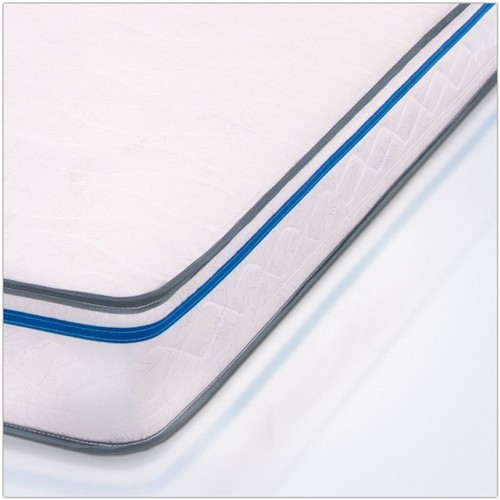 MATERASSO PIAZZA E MEZZA 120X190 ALTO 14CM MEMORY 3 CM MATERASSO ORTOPEDICO SOFT - Foto 5 di 10