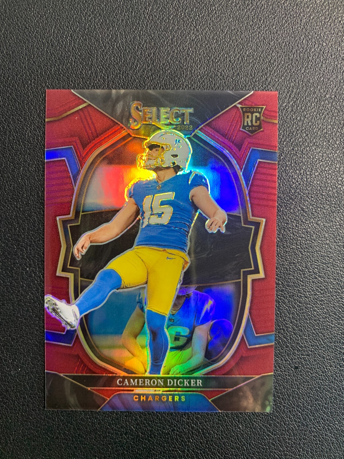 2022 Select Cameron Dicker Rc Rookie Concourse Maroon Prizm 039/149 BJWD