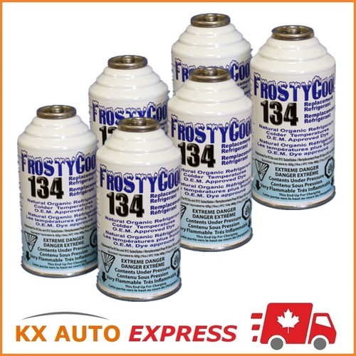 6 Cans FrostyCool 134 Replacement for R134a 6oz. Can eBay