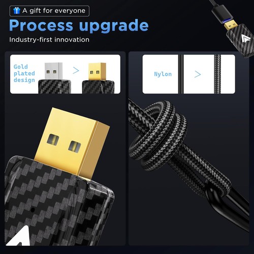 Adapter Android Auto Wireless U2A-L9 Konvertieren Verdrahtet IN Wireless - Bild 4 von 9