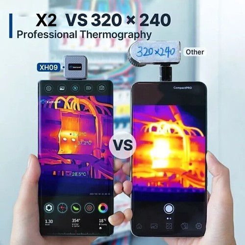 Xinfrared X2 Thermal Imaging Camera Imager Hunting w/ Battery Android IOS - Imagen 4 de 12