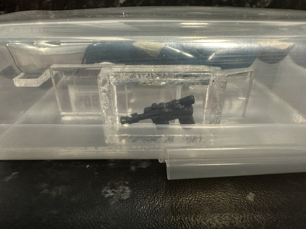 Vintage star wars Blue Snaggletooth UKG 80 Very rare. Laser Cut Case