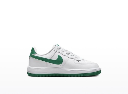 Nike Air Force 1 Low EasyOn White Malachite Green FN0237-103 Schuh Sneaker Kinder - Bild 2 von 8