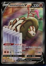 Sandaconda V - 252/264 Fusion Strike Pokemon Alternate Full Art Near Mint