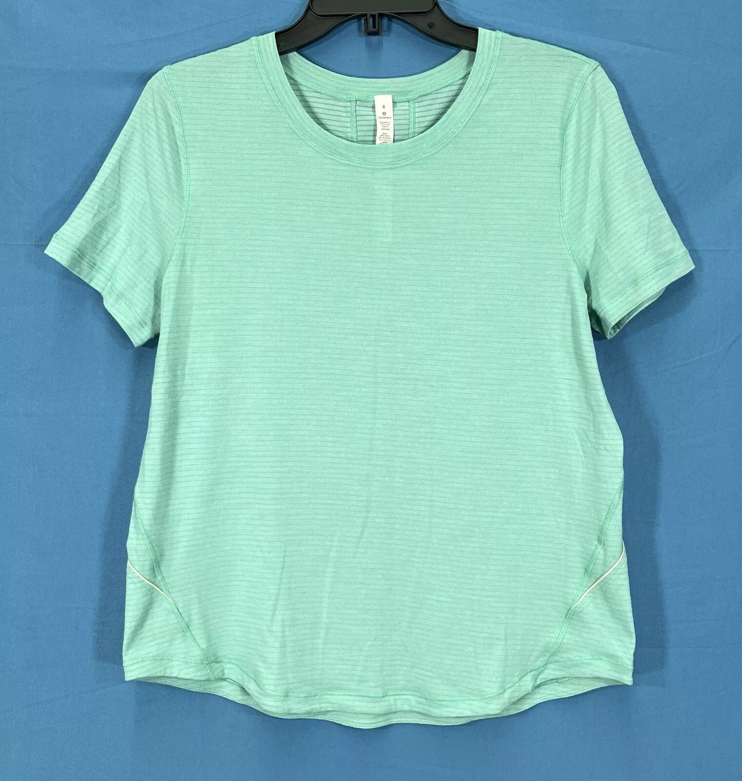 lululemon long distance short sleeve lightweight soft knit top shirt