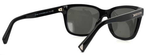 Ermenegildo Zegna EZ0002 01D schwarze quadratische polarisierte Sonnenbrille für Herren 57-17-140 - Bild 8 von 15