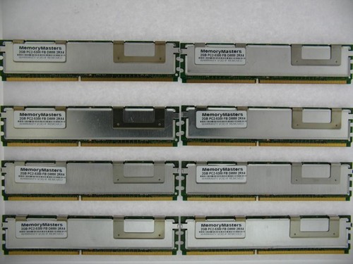 16GB 8x2GB MA686G/A MA987G/A FB-DIMM Ram memory Fit Apple Mac Pro 365 Days warra - Afbeelding 1 van 3