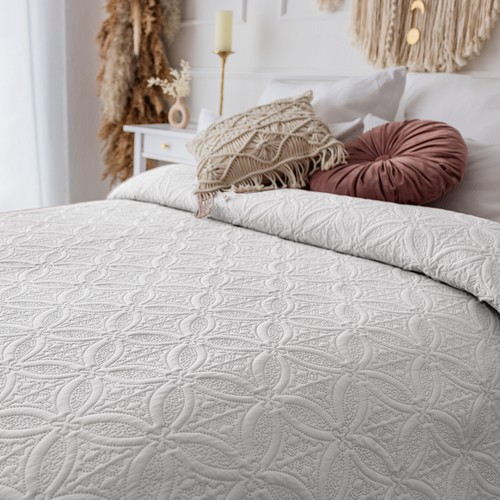 Tagesdecke Bettüberwurf gesteppt Überwurf Überdecke Steppdecke Decke Sofa Bett  - Bild 19 von 25