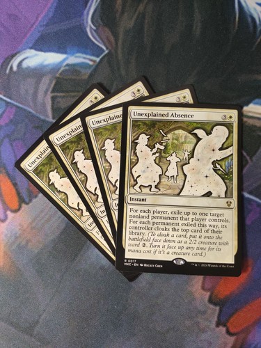 Unexplained Absence x 4 | 7% Off 2+ | Karlov Manor | NM | MTG - Picture 1 of 1