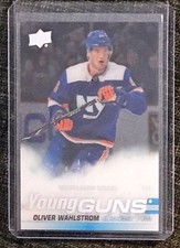 Upper Deck Oliver Wahlstrom Young Guns Clear Cut Rookie New York Islanders