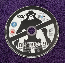 District 9 - DVD Disc Only [2009] Sharlto Copley Blomkamp cert 15 FREE UK P&P