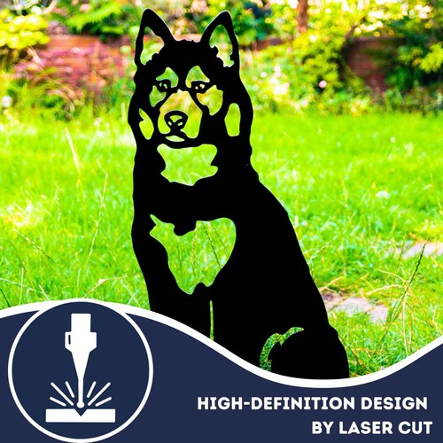 Husky Malamute Dog Garden Memorial Figure Statue Grave Ornament Bereavement Gift - Picture 44 of 48