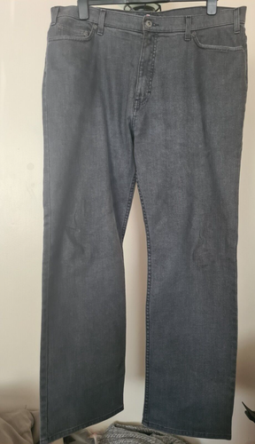 BLUE HARBOUR M & S  Cotton Regular Fit Stretch Grey Jeans RRP £39.00 CA901 - Picture 2 of 15