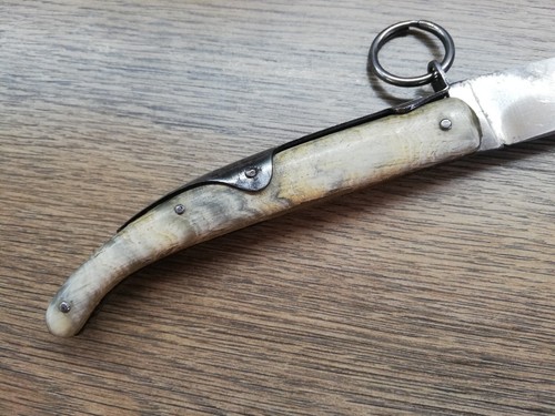 VTG RARE FRENCH VILEBREQUIN THIERS NAVAJA RING-LOCK FOLIDING POCKET KNIFE DAGGER - Picture 7 of 13