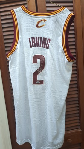 Kyrie Irving Signed Authentic Rookie Cavs Jersey Inscriptions PSA COA NWT - Picture 1 of 3