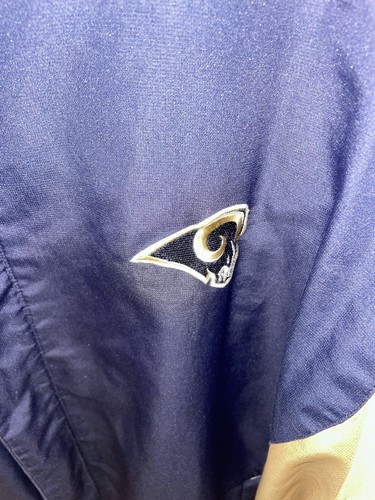 St. Louis Rams Men's Jacket Size 2X Reebok On Field NFL Football Sports - Picture 5 of 9