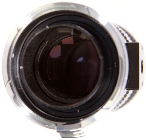 Nikon Nippon Kogaku Nikkor 13.5cm f/3.5 135mm Lens S Mount w/ Hood, Case, Box - Picture 3 of 5