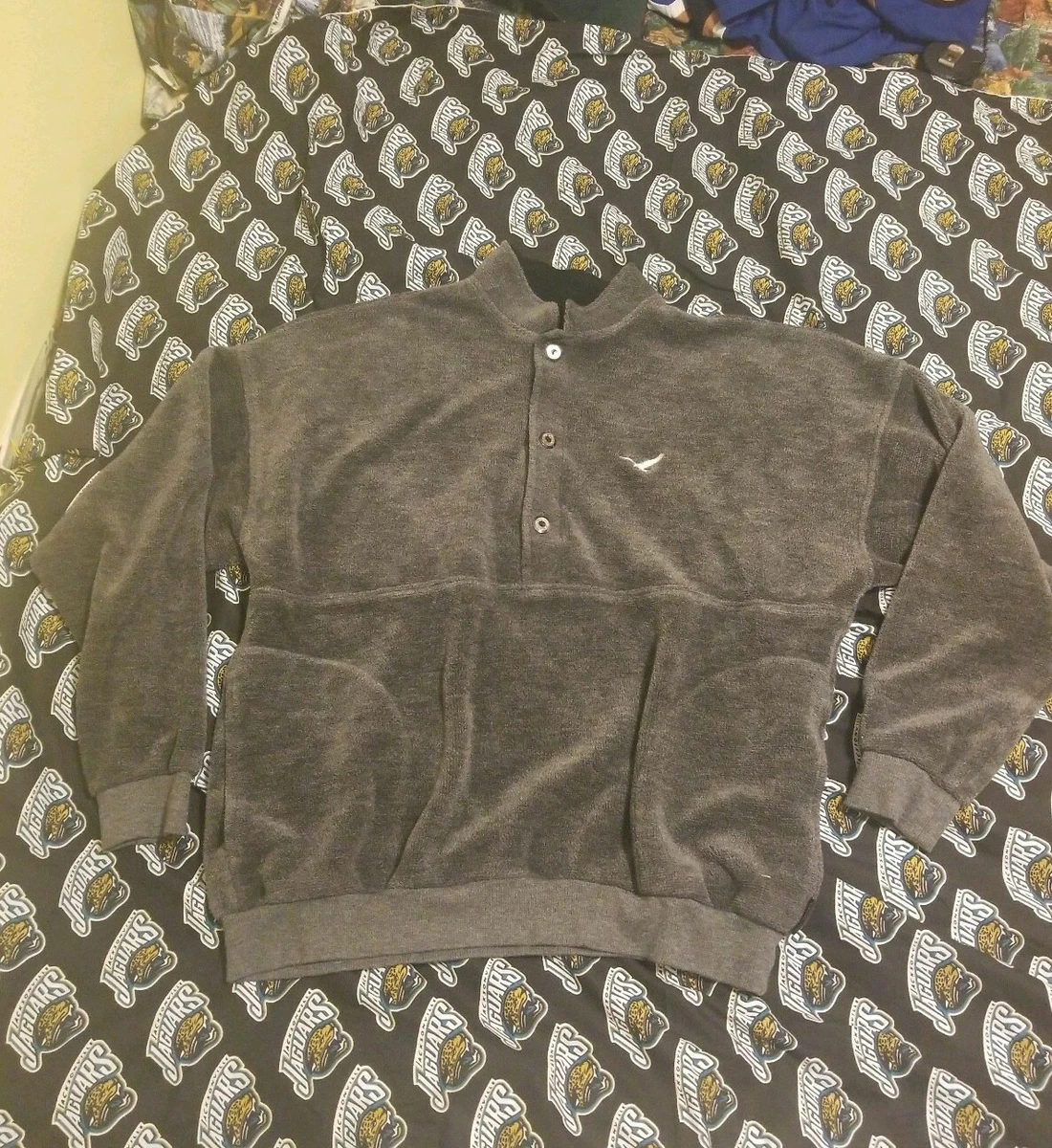 Mens 3 hotsell button sweatshirt