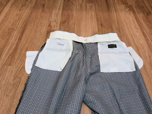 VINTAGE JOHN WEITZ GLEN OAKS POLY/WOLLMISCHUNG KARIERT GOLFHOSE NEU UNGETRAGEN Gr. 40 - Bild 19 von 21