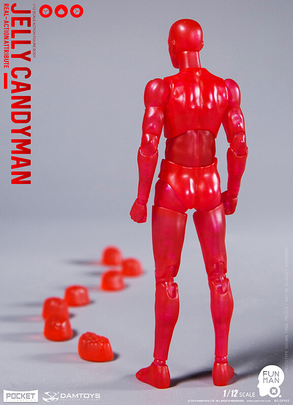 Jelly Candyman for DAMTOYS DAM DPS03 1/12 Scale Male Action