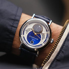Price Drop! Thomas Earnshaw Messier Blue Moon Dress Watch Rare Model Es-8265-02