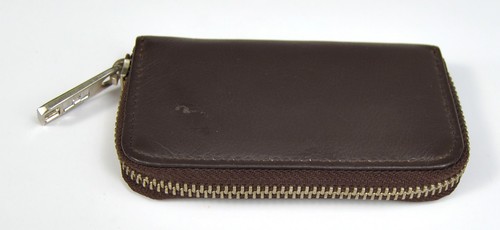 Marc by Marc Jacobs Smalto & Matte Rectangle Leather Zip Coin Purse Wallet - Picture 8 of 37
