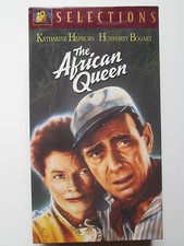 The African Queen VHS, 1997 Humphrey Bogart, Katharine Hepburn NTSC/US/CA 