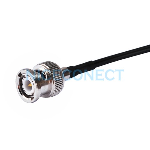Conector de extensión recto enchufe macho a BNC macho coleta RG174 cable coaxial SMA - Imagen 3 de 3